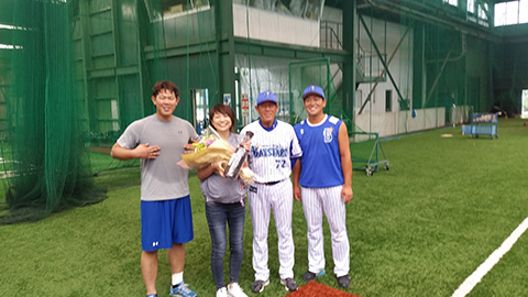 お世話になりました。