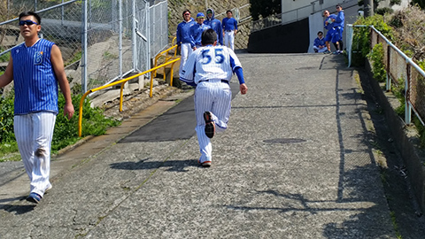 坂道ダッシュ！