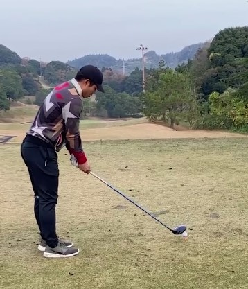 引き続き選手納会GOLFです。