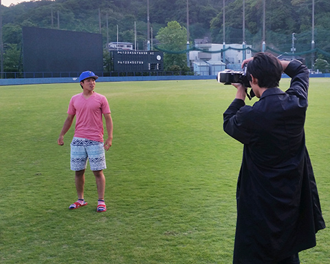 モデルデビュー