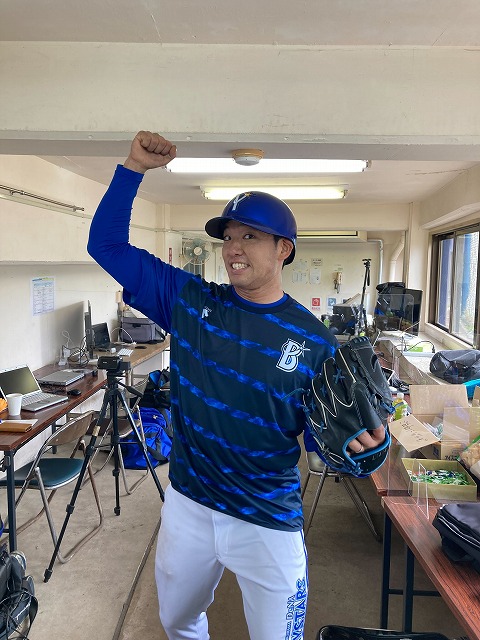 いつもニコニコしている田部君