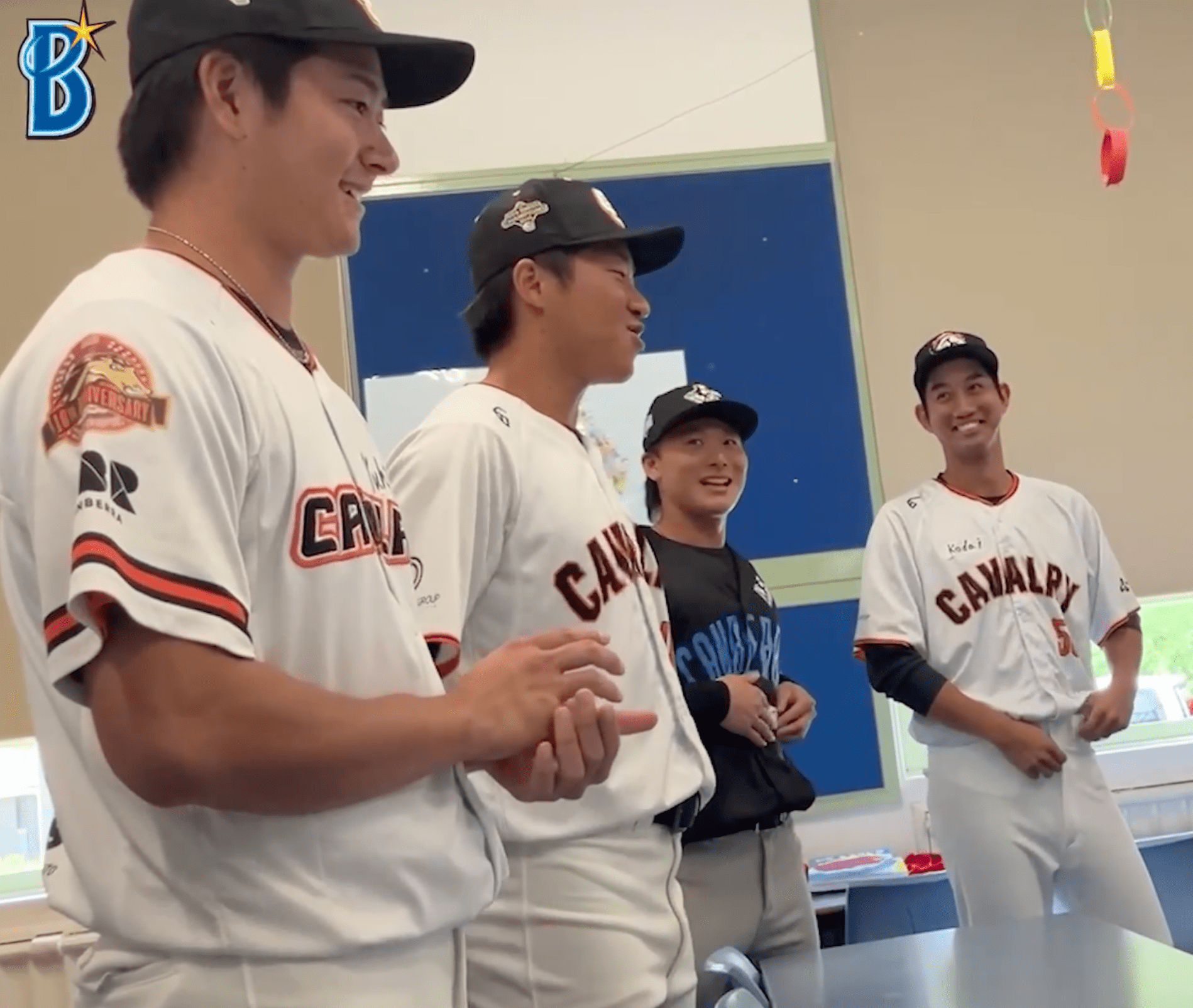 選手たちによる自己紹介