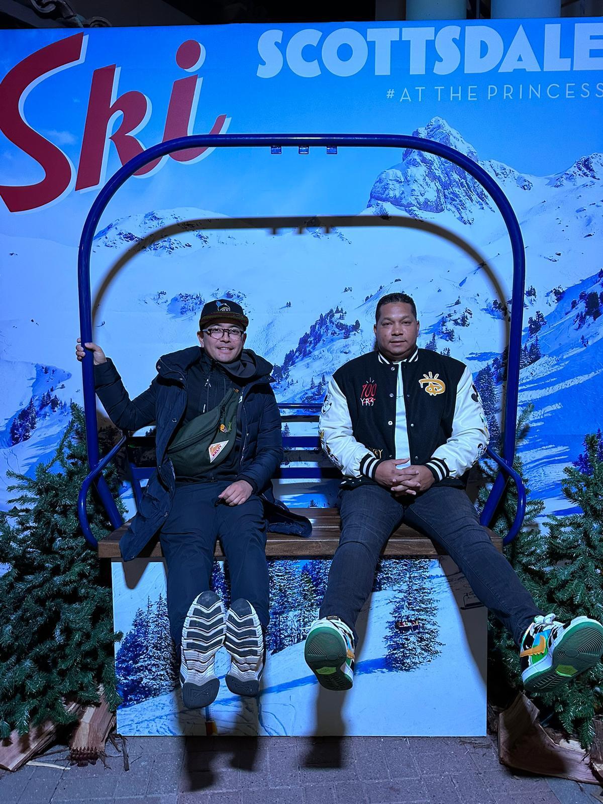 チャモさん家族とクリスマスイベントへ