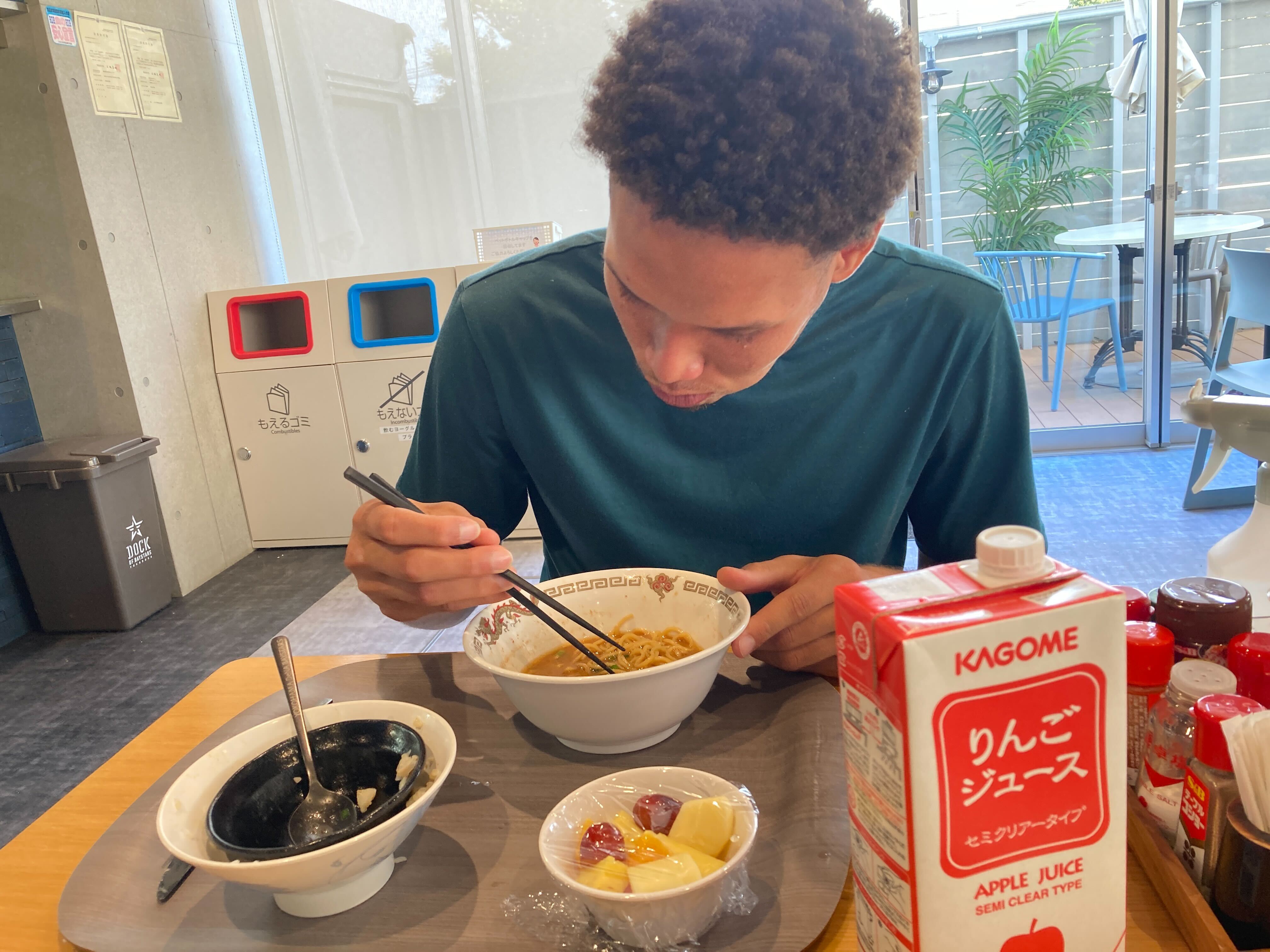 すでに日本に馴染む二人