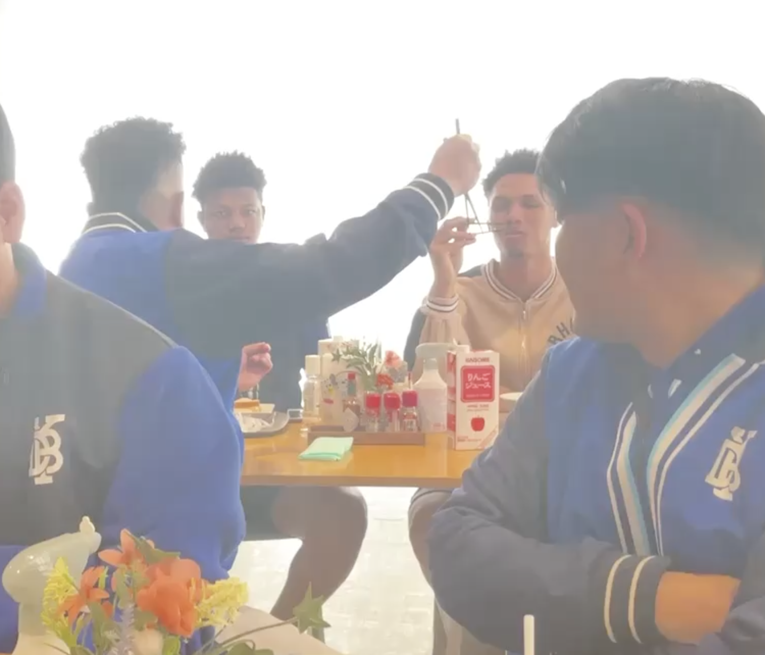入来コーチとモロティネス
