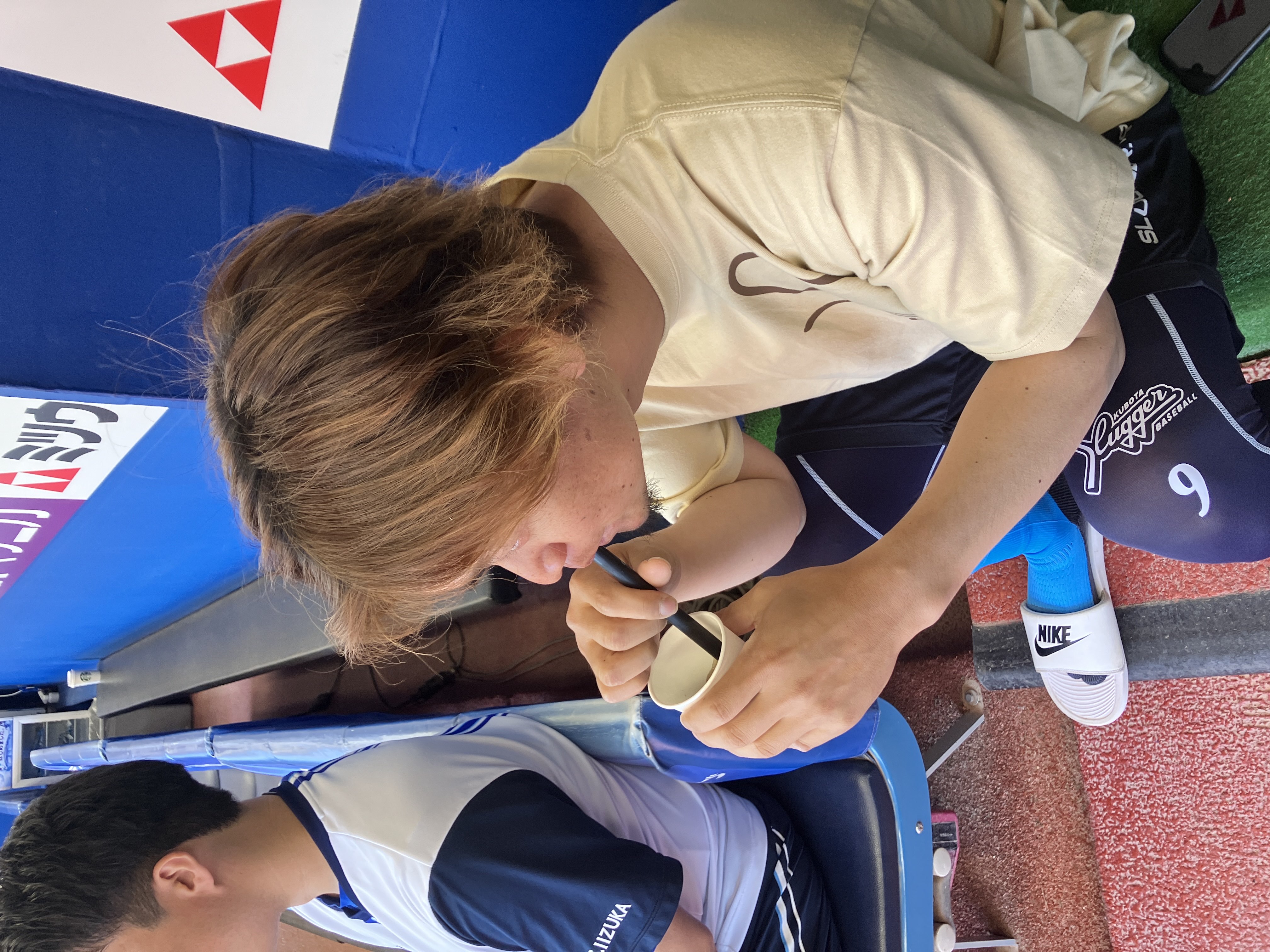 夏を感じる大和さん